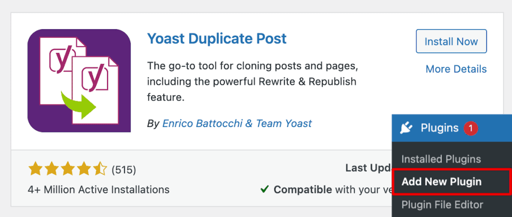 Wordpress Duplicate Page Yoast Duplicate Post Plugin