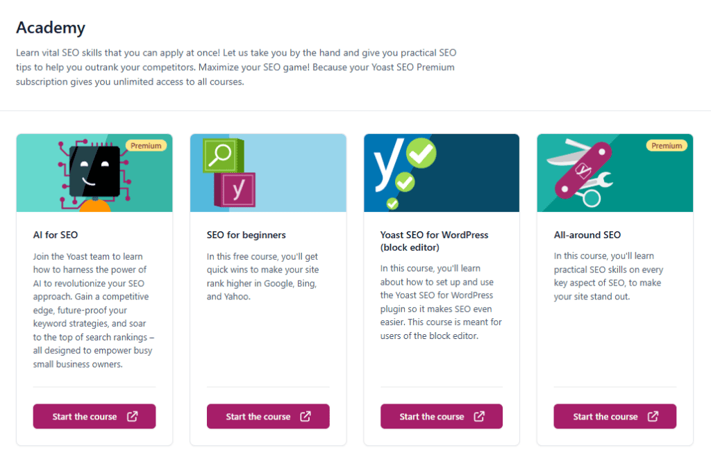 Yoast Academy