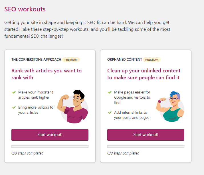 Yoast Workouts