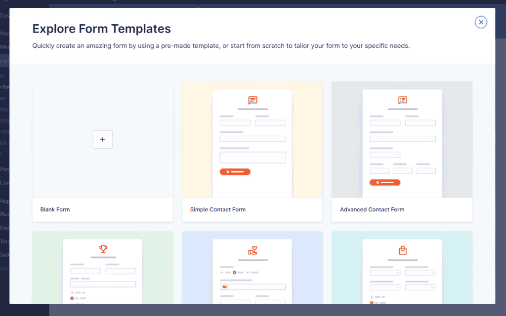 Gravity Forms Templates