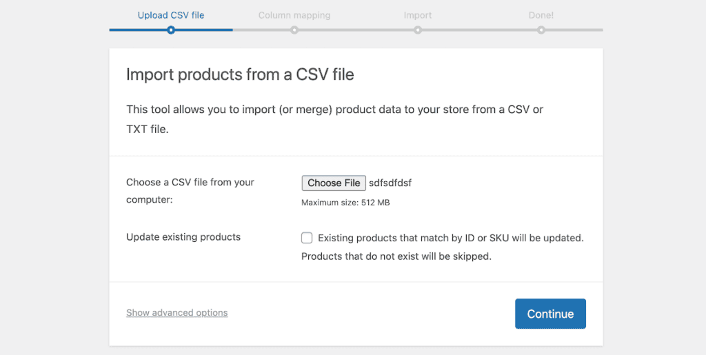 Import Woocommerce Products Add Product Data