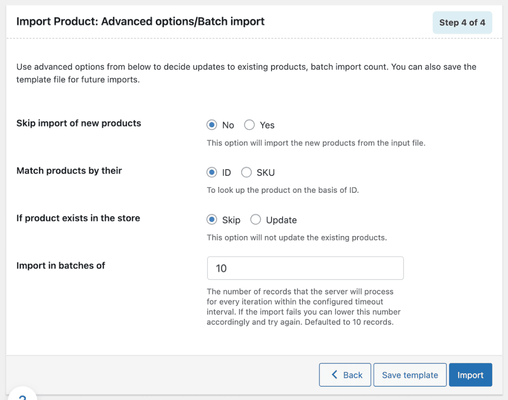 Import Woocommerce Products Install Product Import Export Webtoffee Update Options