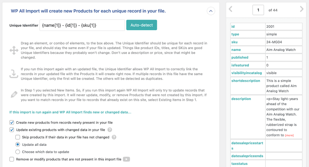 Import Woocommerce Products Wp All Import Free Confirm Import