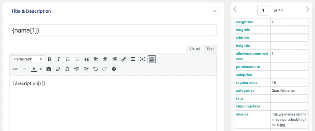 Import Woocommerce Products Wp All Import Free Map Product Data