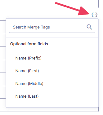 Merge Tags