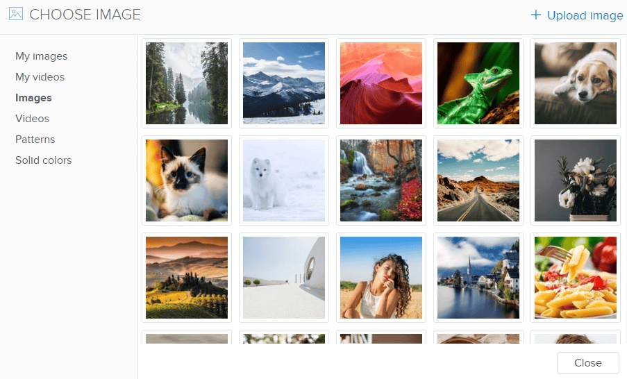 Webnode Image Gallery