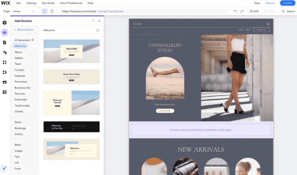 Wix Website Builder