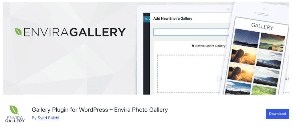 Wordpress Gallery Plugin Envira Gallery