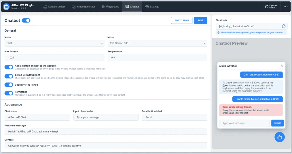 Ai Bud Chatbot