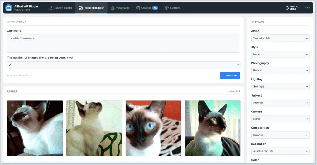 Ai Bud Image Generator