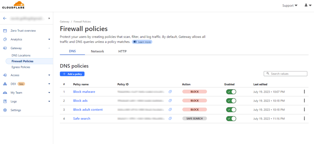 Cloudflare Firewall