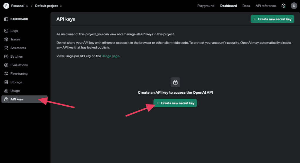 Openai Api Keys