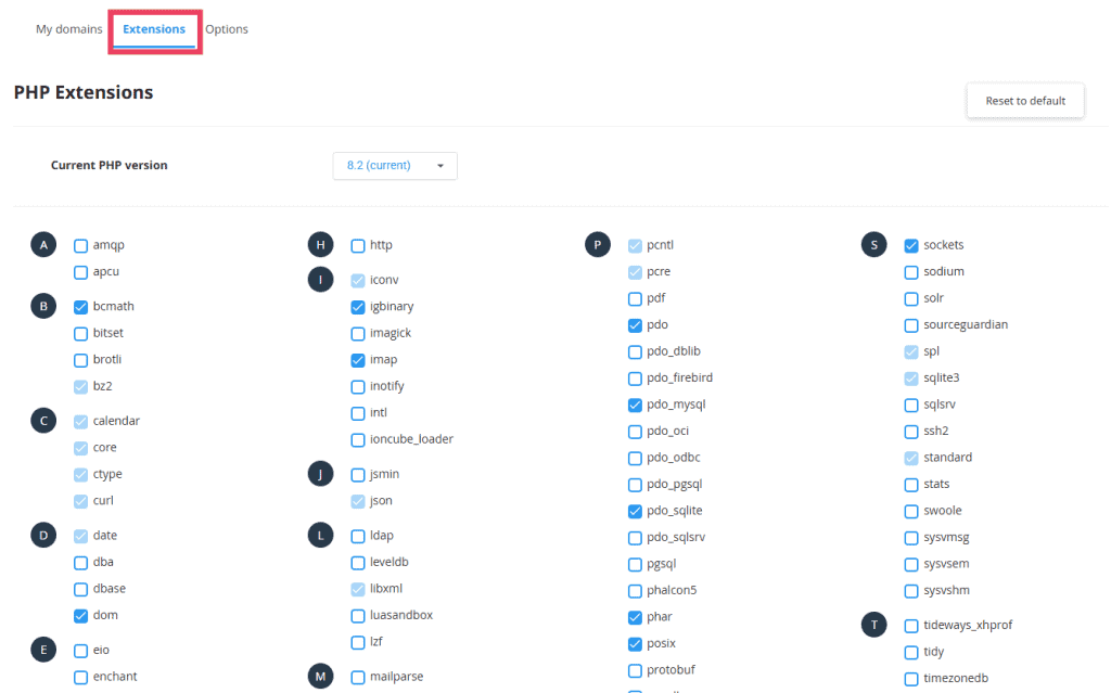 Php Manager Extensions