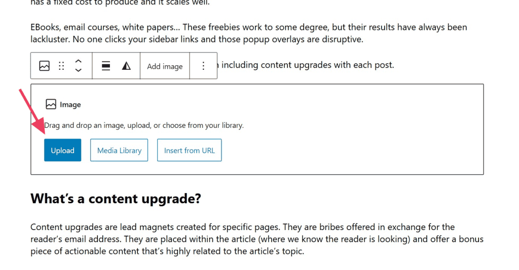 Upload Files To Media Library Through Post Editor