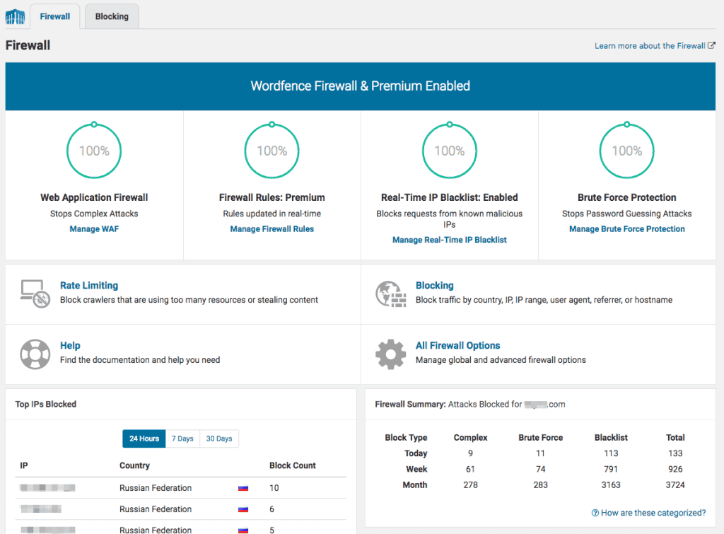 Wordfence Firewall