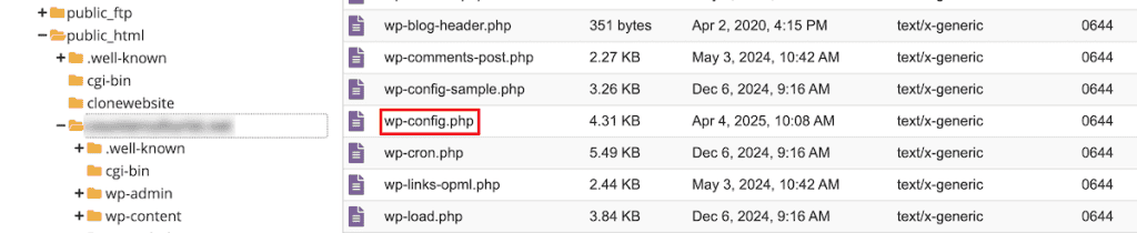 Wordpress Error Logs Wp Config File