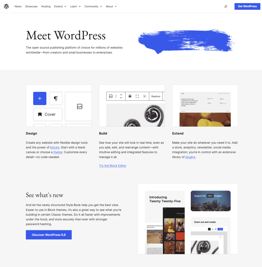 Wordpress Org Website