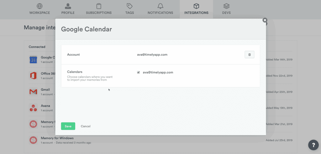 Timely All In One Events Google Calendar Integration