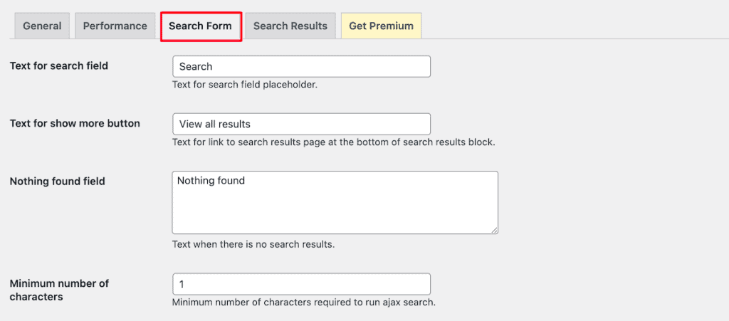 Wordpress Search Advanced Woo Search Search Form