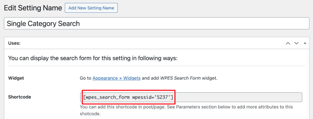 Wordpress Search Wp Extended Search Copy Shortcode