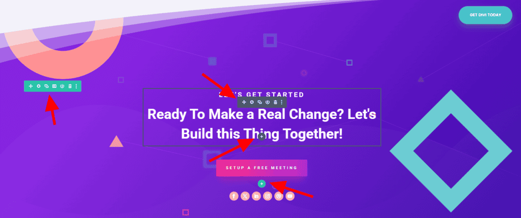 Divi Editing Options