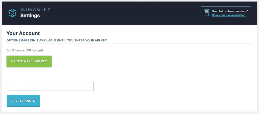Webp WordPress Imagify Create Api