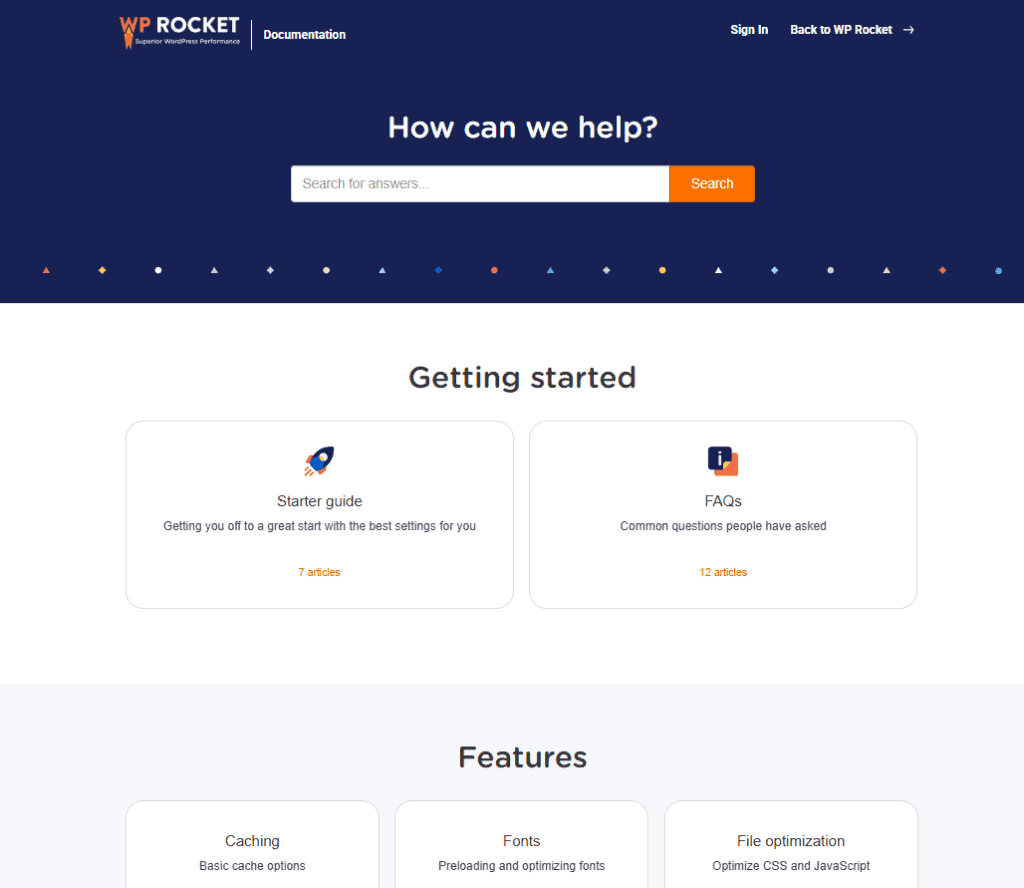 Wp Rocket Documentation