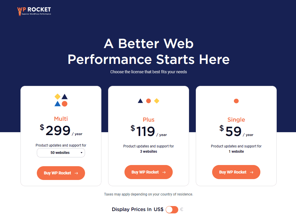 Wp Rocket Pricing