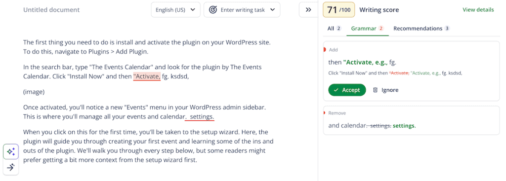 Best Grammar Checker Tools Quillbot Demo Min
