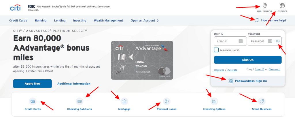 Example Of Icons Used On Website