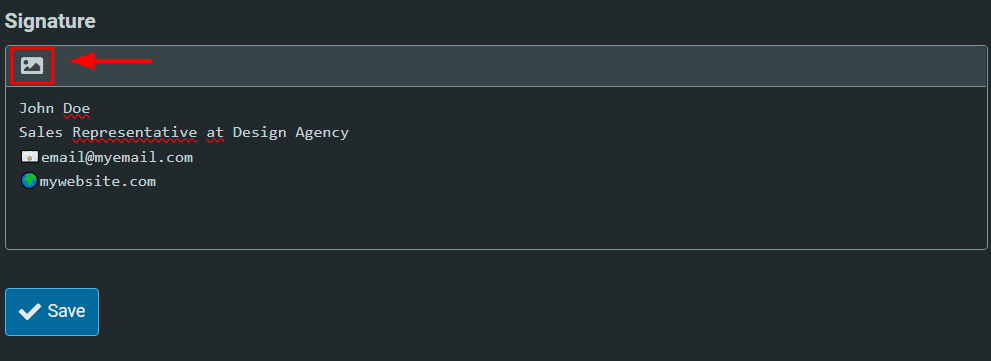 Rouncube Signature Editor Html