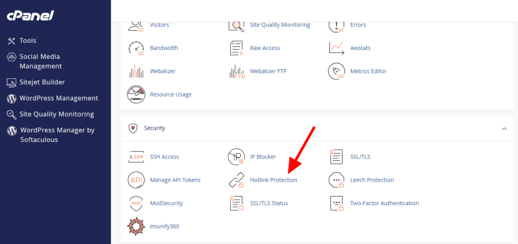 Hotlink Protection In Cpanel