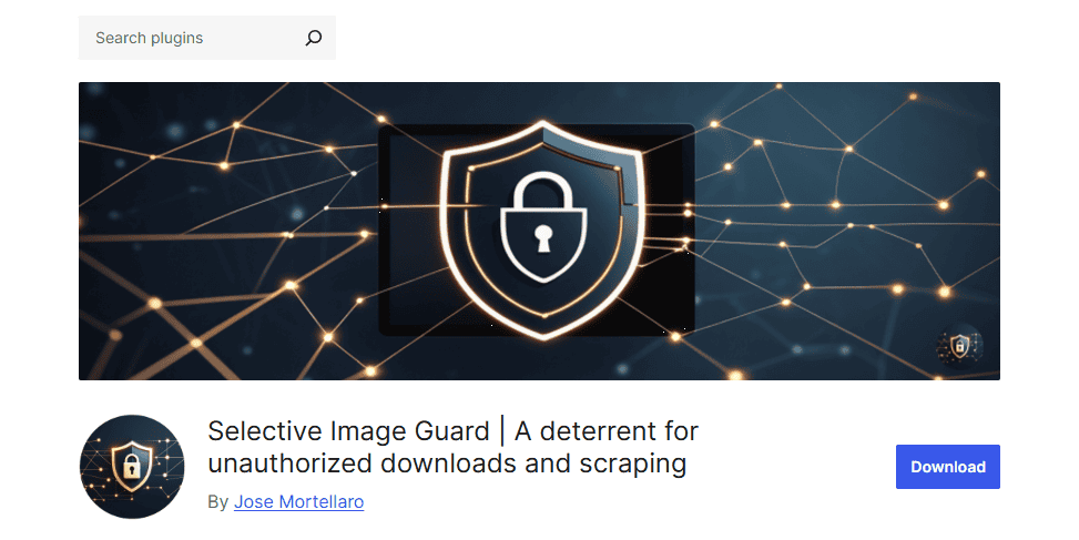 Selective Image Guard Plugin To Protect Images On WordPress