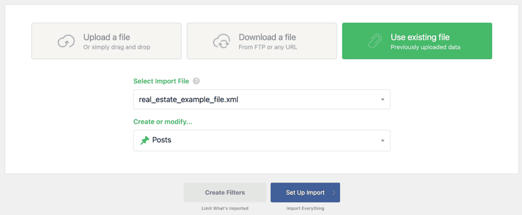 Wp All Import Existing File