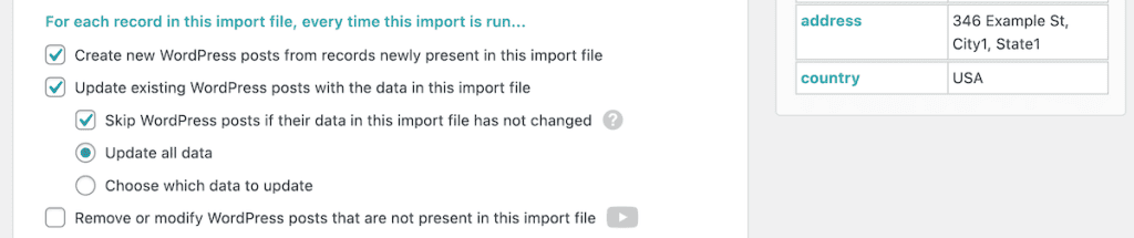 Wp All Import Import Settings