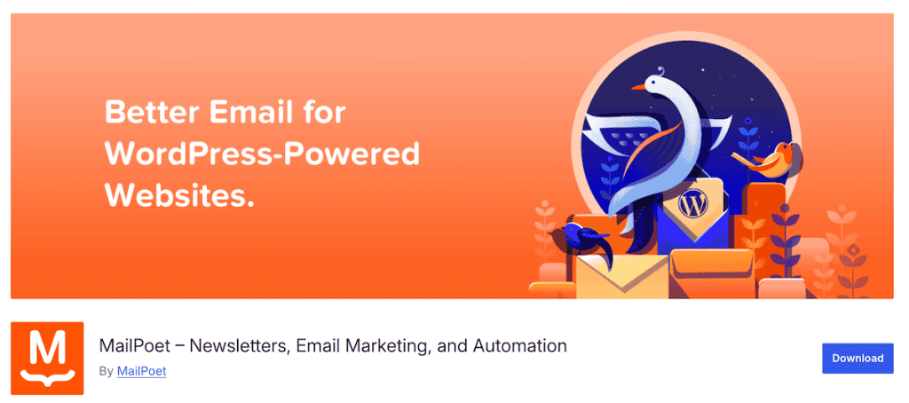 Best WordPress Plugins Mailpoet Plugin