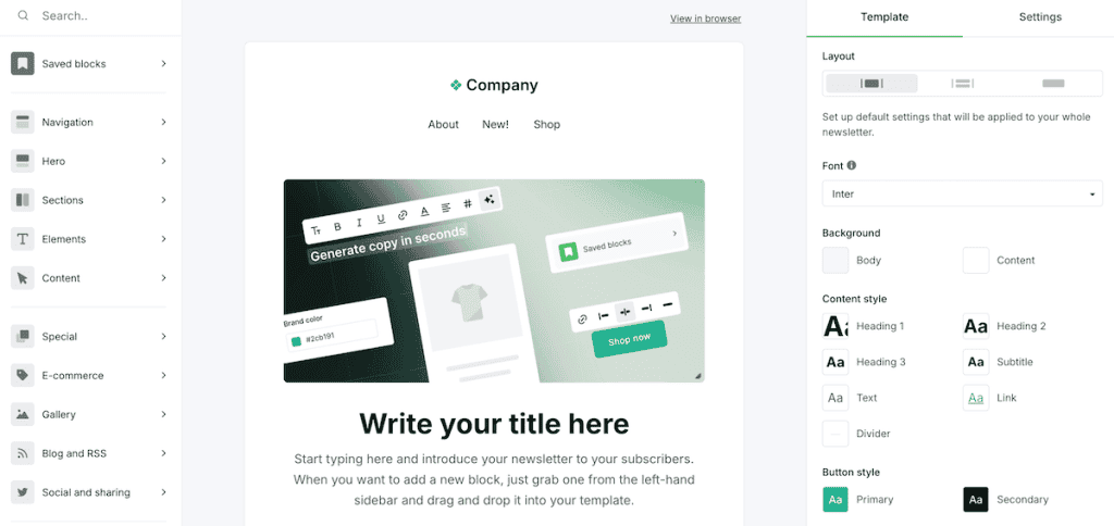 Best WordPress Plugins Mailterlite Editor
