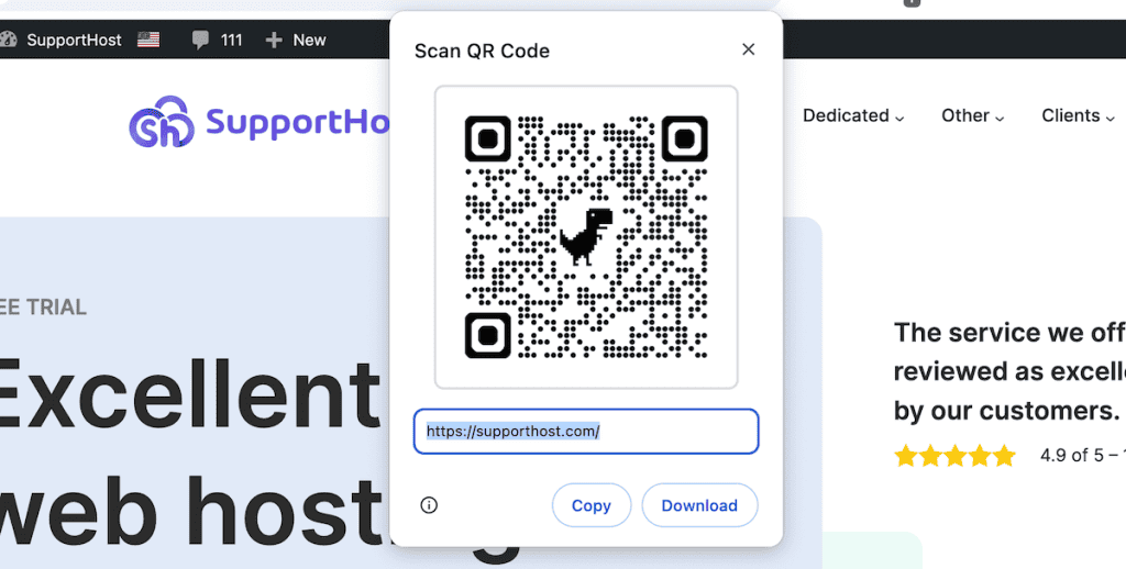 Qr Codes For WordPress Download Qr Code Chrome