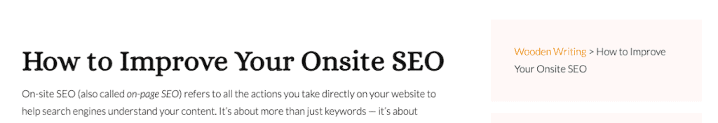Wordpress Breadcrumbs Navxt Breadcrumbs Example