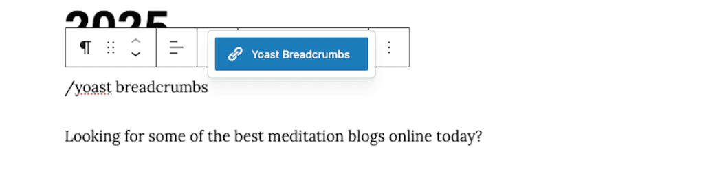 Wordpress Breadcrumbs Yoast Seo Breadcrumbs Block