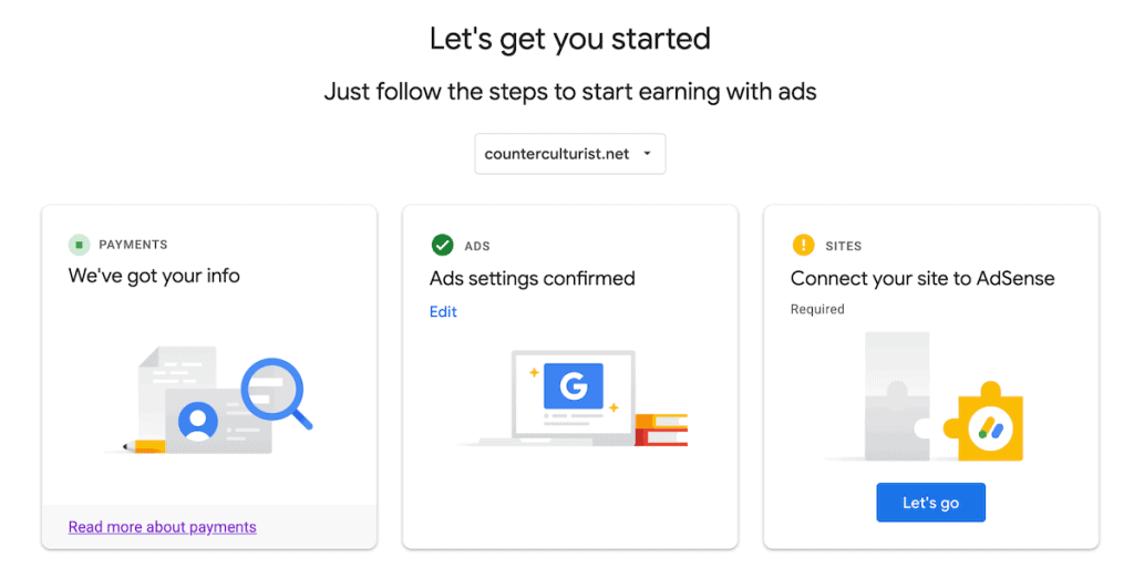 Add Adsense To WordPress Connect Site