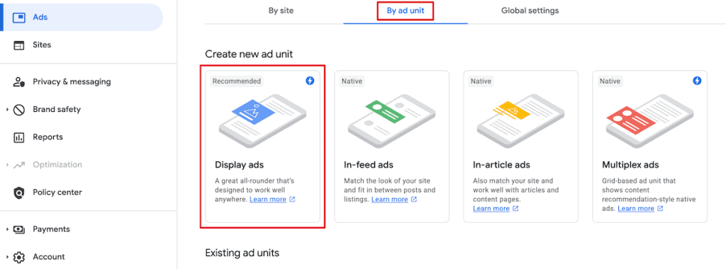 Add Adsense To WordPress Create Adsense Ad