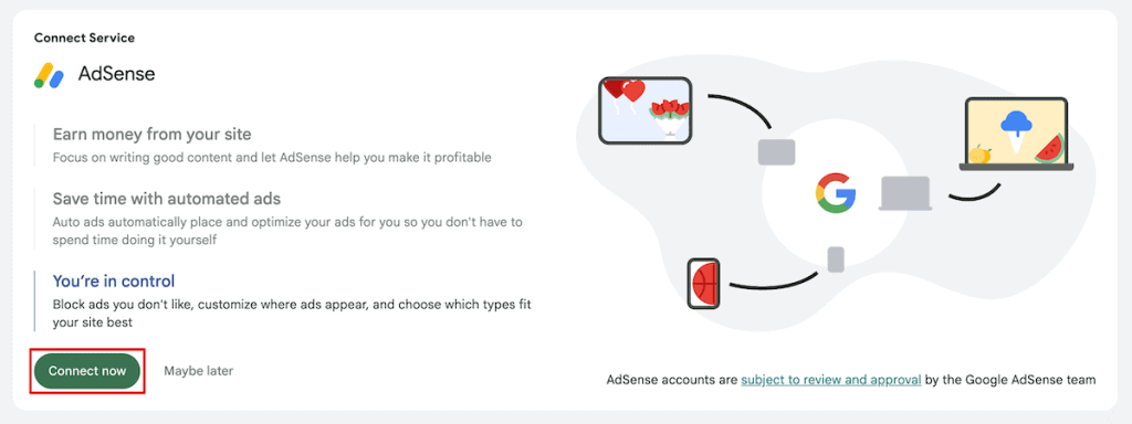 Add Adsense To WordPress Site Kit Connect Now