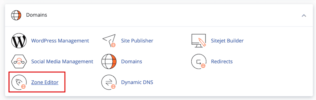 Dns Select Zone Editor