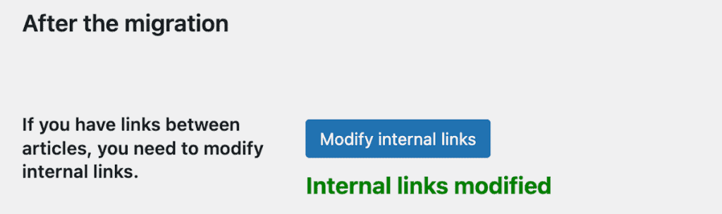 Migrate Joomla To WordPress Modify Internal Links