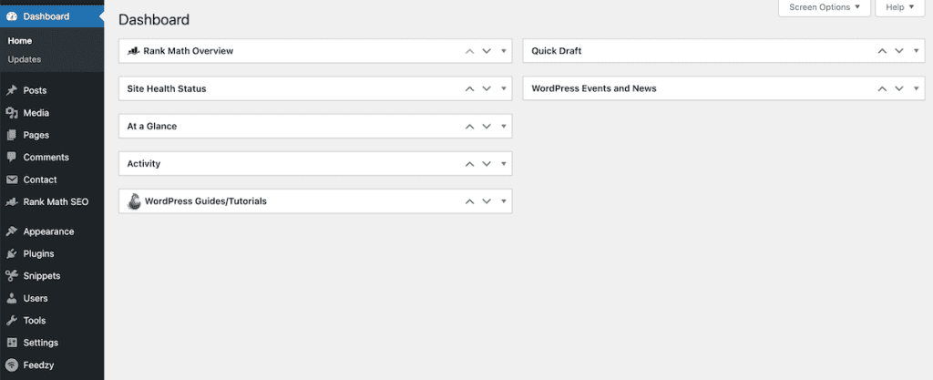 Migrate Weebly To WordPress Dashboard