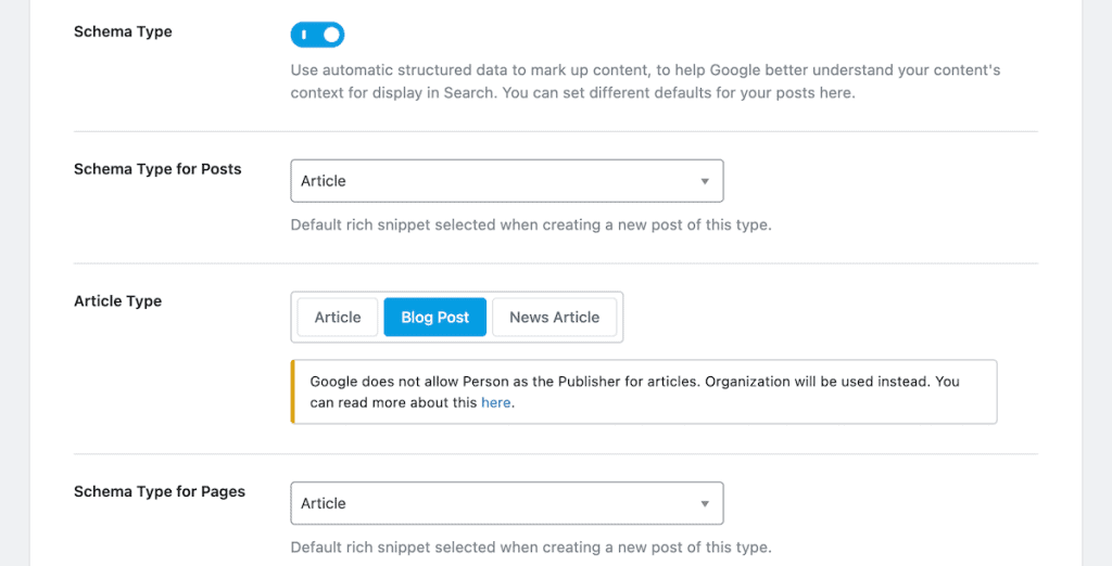 Rank Math Seo Schema