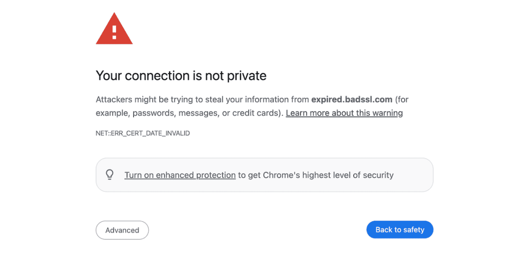 What Is An Ssl Certificate Error