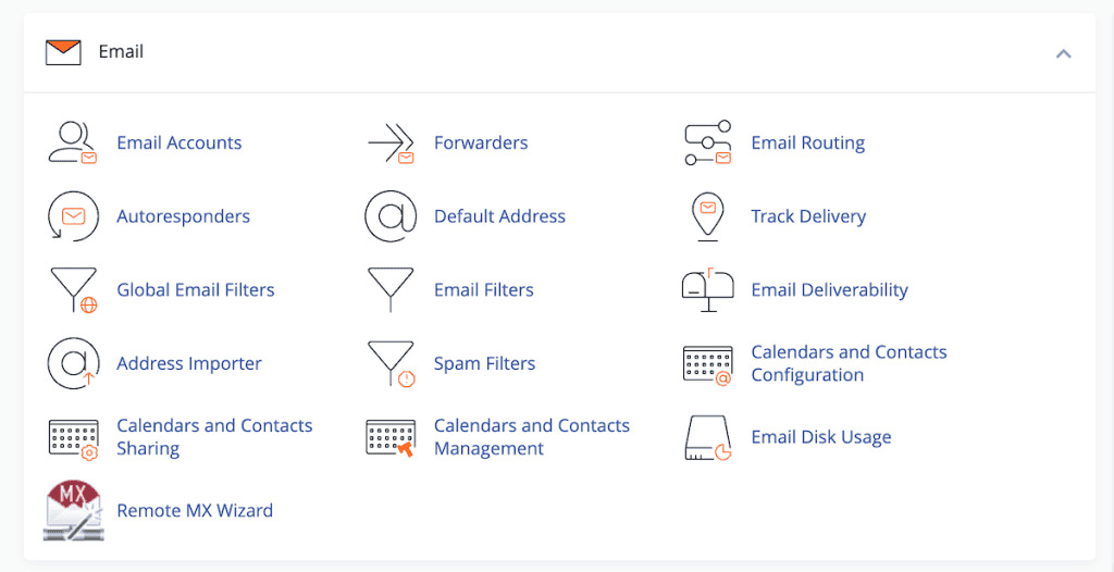 Cpanel Email Accounts