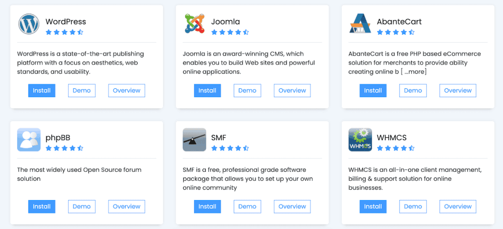 Cpanel Softaculuous